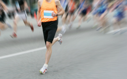 Marathon runner